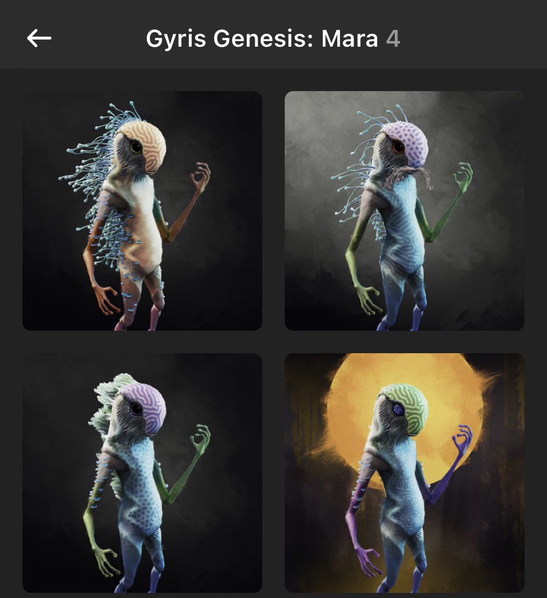 Minted our four <a href="/Gyris_official/">GYRIS</a> Mara for the DAO. The Gyris team doesn't sleep and we're here for what they're building! 📈