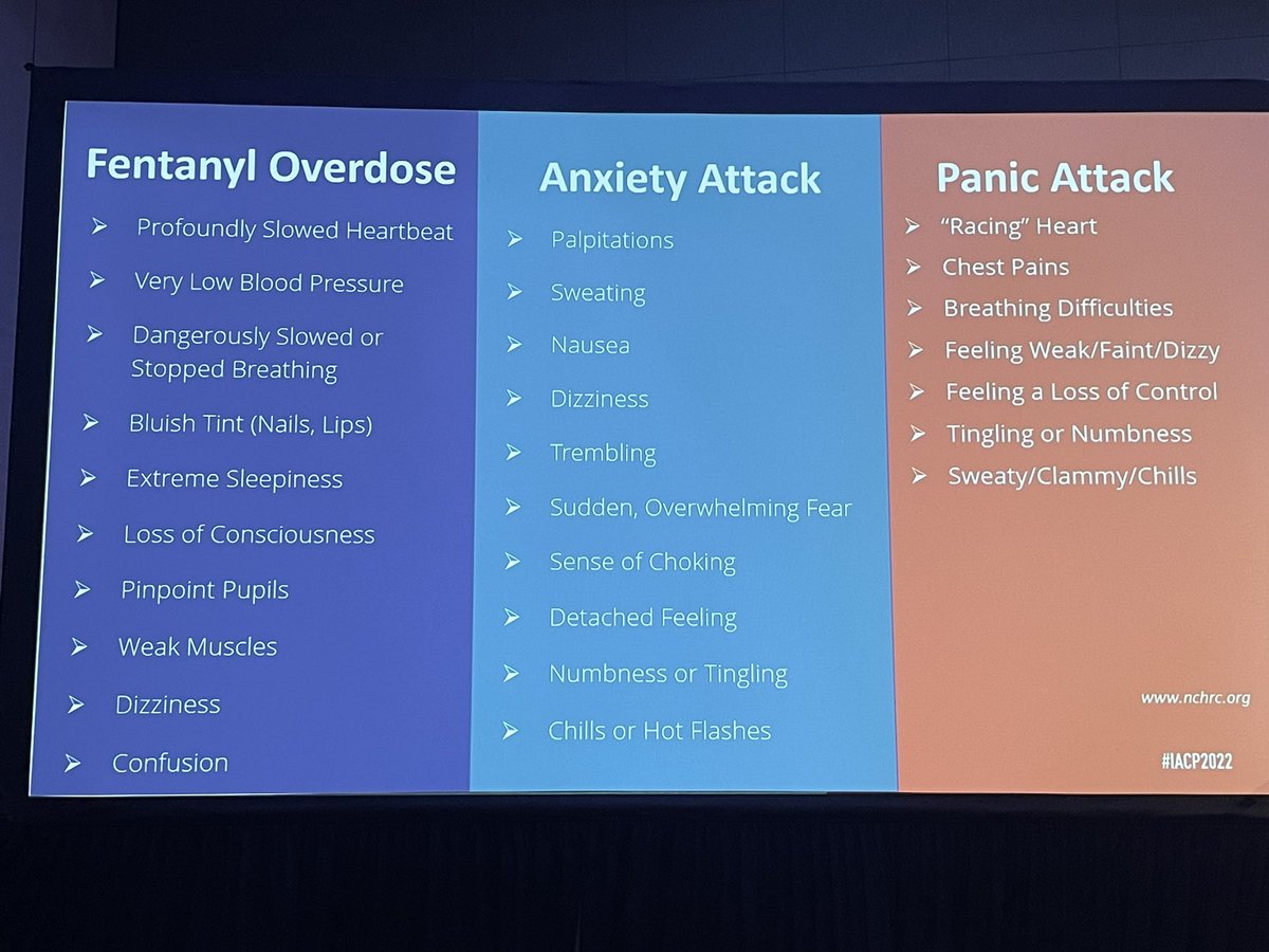 CGVallejo's tweet photo. Learning the truth about fentanyl exposure and what the #EVIDENCE says. Follow the evidence! #police #research @BrandondelPozo @RoperoMiller @HopeSmileyMcD #IACP2022 https://t.co/HONQUTFuED