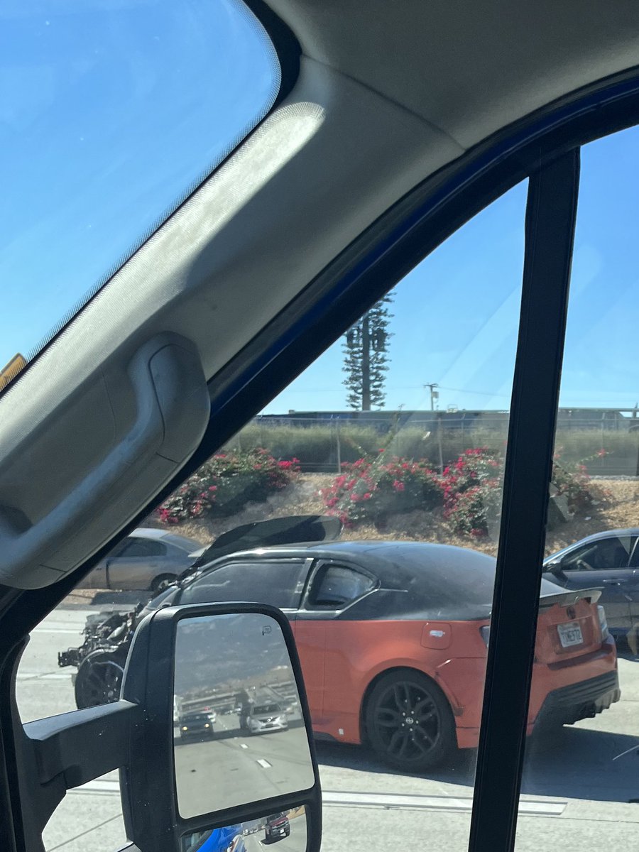 inthegraveyardd's tweet photo. Damn this fool just got Paul Walker’d. 

Saw this car driving like shit going fast as fuck and switching lanes all wild. Next thing you know this mf crashed. https://t.co/3jwAdzP8wE