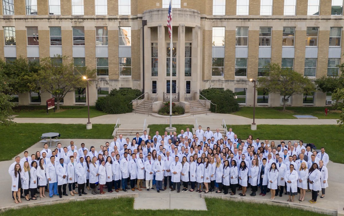 The time it took drone photography to fit the whole @IU_Surgery department...>250 faculty, fellows, residents. Lots of lessons learned to optimize the shot next time. @IUMedSchool @IU_Health @IUHealthPhys