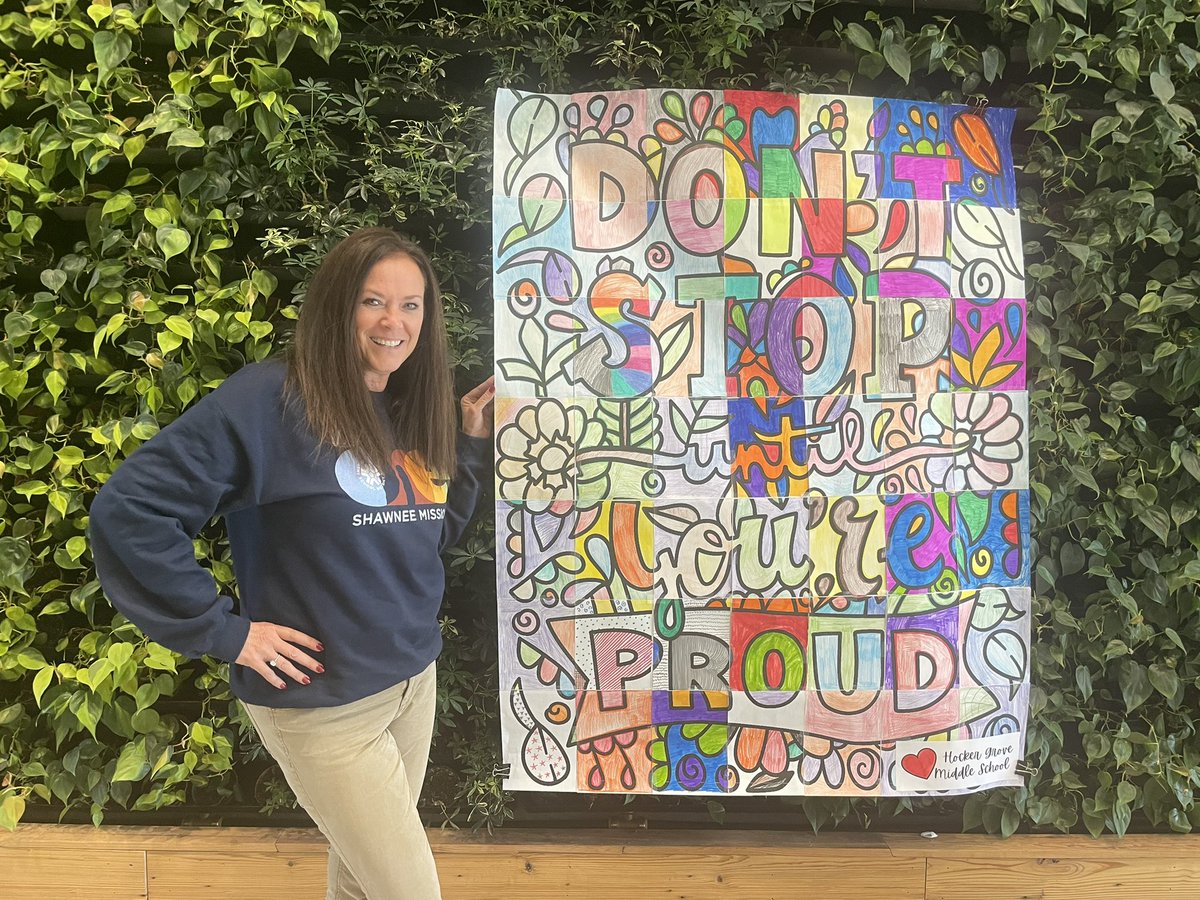 DrMJHubb's tweet photo. Thanks to @HockerGroveMS for sharing this awesome poster with the @smsd_caa!  @theSMSD #OneShawneeMission https://t.co/sHnsaSddvg