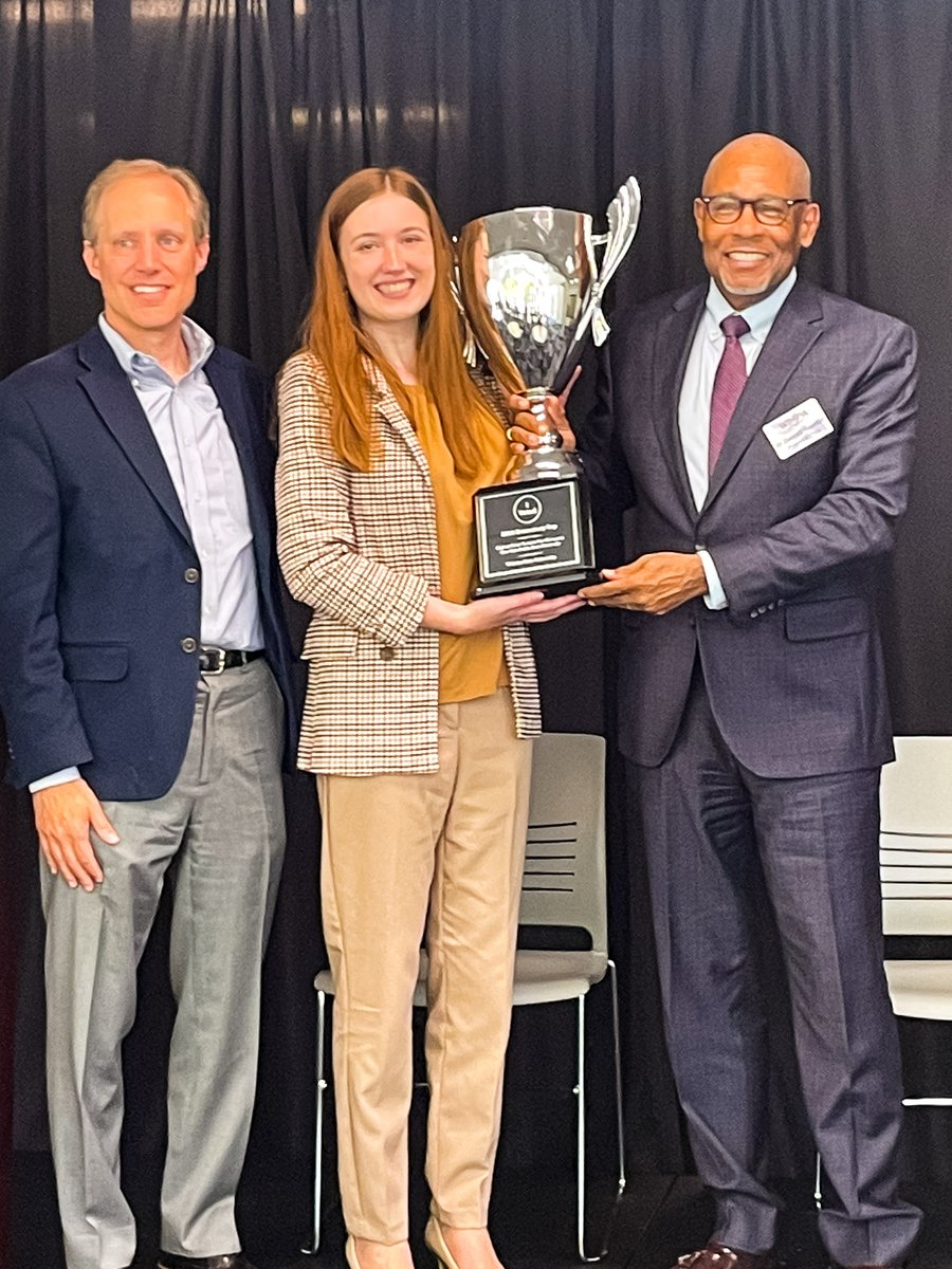 Minnesota Secretary of State Steve Simon visited WSU last week to present us with the 2020 Democracy Cup which we won after being recognized for having the highest voting rates at any Minnesota 4-year public state university! @MNSteveSimon