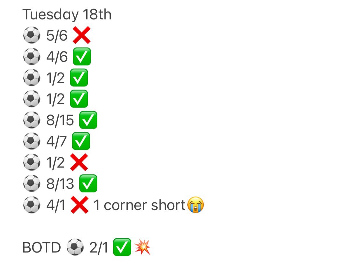 ExpresssBets's tweet photo. More brilliant results over in VIP!

Back tomorrow with some INPLAY’s and prematch in the evening! 

DM us to join! 👇🏼 https://t.co/cLdNB3gzrE