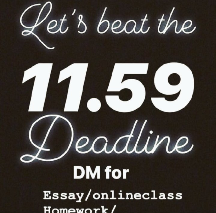 Last minute rush ain't good for you unless you have writers like us kindly send details of your assignments for help.#essayhelp #researchdue #termpapers #Statistics #assignments #Onlineclasses #Thesis #math
<a href="/Lizwriters00/">Alice _writer</a> #paysomeonewrite #geometry #Englishpay
