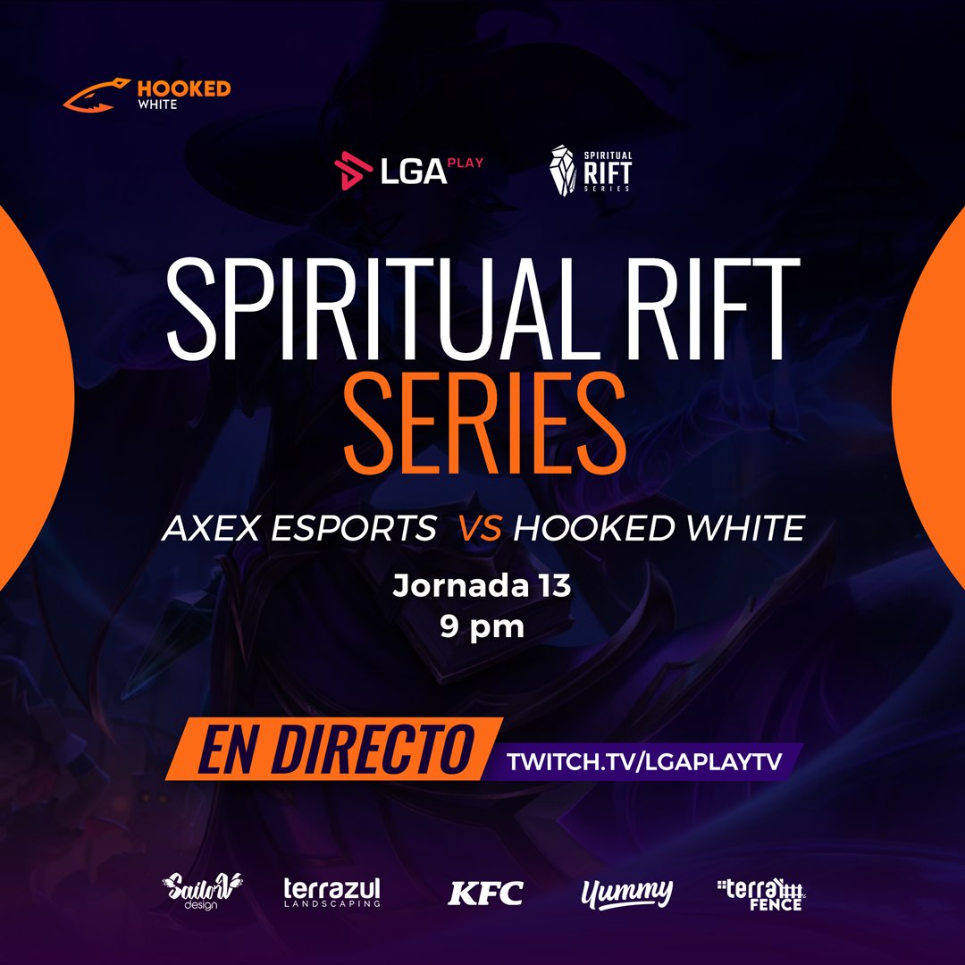Hookedteams's tweet photo. Jornada 13 ‼️ #SpiritualRiftSeries @LGAplay
🦈🌊
🆚
@AxexAcademy
⏰ 9 pm Ve
Por:
💻 https://t.co/rPK1cMejhc
🖥️ https://t.co/R0rBm0OCJ8
#GoHooked #esports #venezuela #lol #leagueoflegends https://t.co/Te9PtggQUT