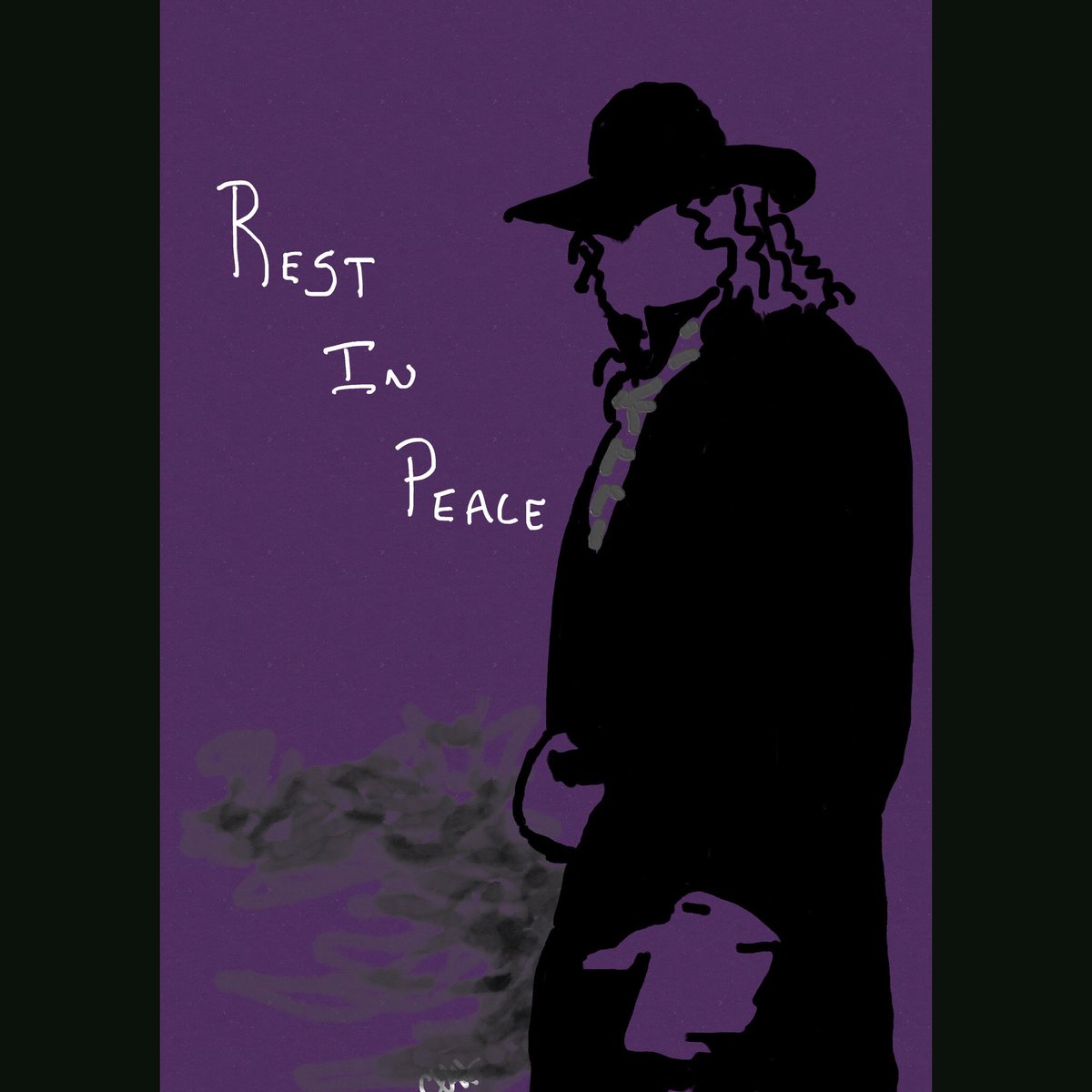 SugarSkullNoOne's tweet photo. Day 13: catchphrase.  #restinpeace #undertaker #sketchamania2022 #prowrestling #wwe #october #wrestling #wrestlingart https://t.co/tYFaddEiFY