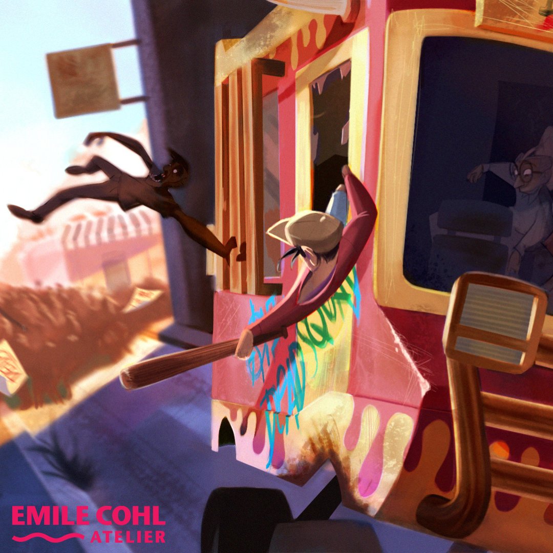 Emile_Cohl_LA's tweet photo. Animation design by former student, Gautier Alfirevic. 👀

@ecoleemilecohl

#animation #3danimation #animationschool #nonprofit https://t.co/2ykBQPS3KZ