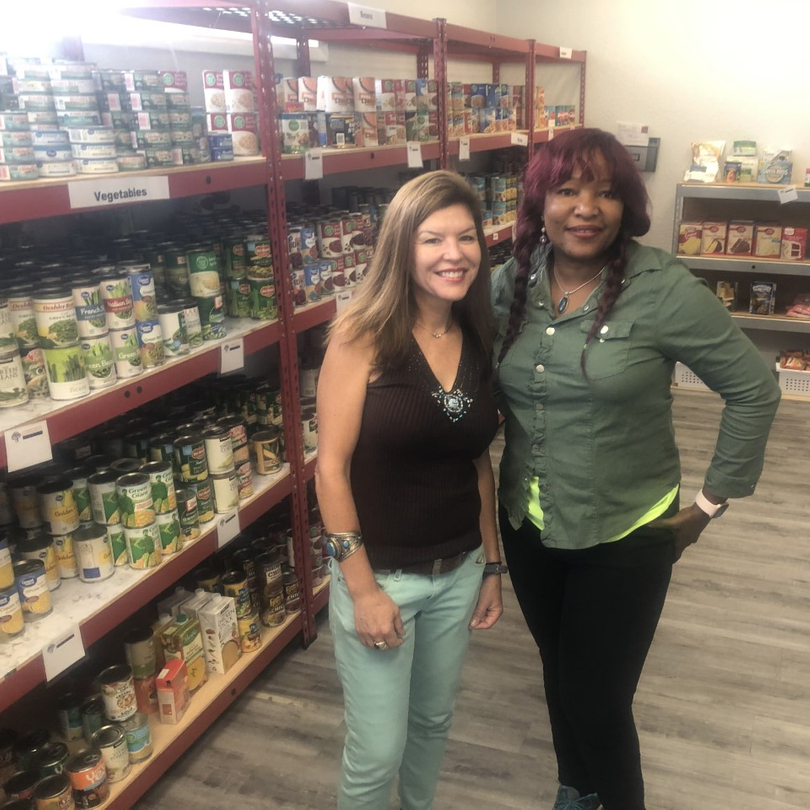 CBHUtah's tweet image. Ambassadors in Action!

Blanca has been making some valuable partnerships in her county.

&quot;This is my new friend Noel Allred. She is the On-site Manager for the Heber Food Bank in Wasatch County. We stocked the food panty and made care packages.&quot;

Great work Blanca!

#createbette