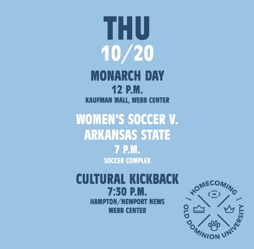 ODU Homecoming 💙🦁👑 tweet media