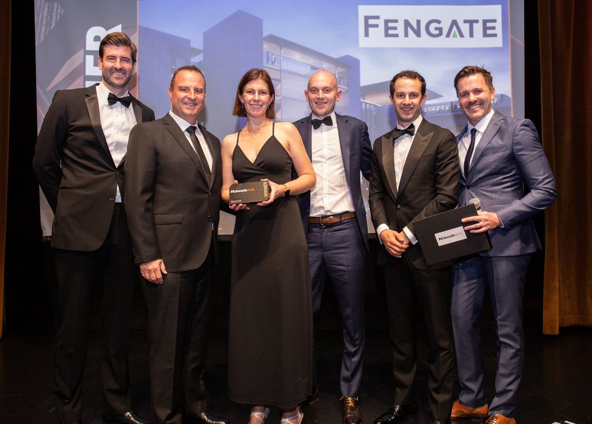 AIAI_Infra's tweet photo. Not to be outdone, @Fengate walked away with two! @P3Awards #P3Success #EquityFund #SPVManagement #NYC @P3Bulletin https://t.co/Zir6mYk7un