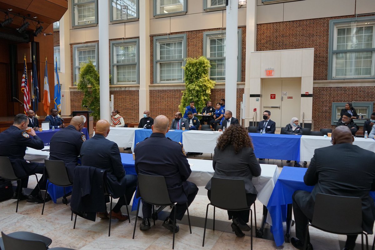 pastormonrose's tweet photo. @QnsBPRichards clergy breakfast discussing #faithbased initiatives on food security, affordable housing, tech jobs, and ways to support migrants and the homeless shelters in Queens.  #queensonthemove #cityoffaith https://t.co/mwg5w1H2ft