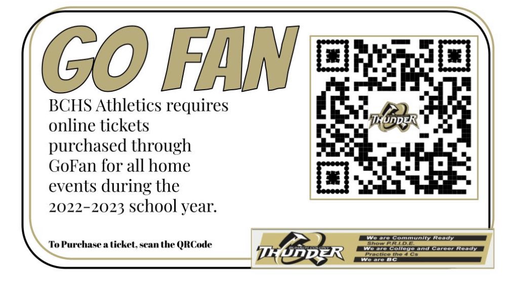 Come out and support girls volleyball for their last game @ AHS tomorrow! The theme is PINK western so come out and get your tickets on GoFan! 🏐⚡️#BCOE