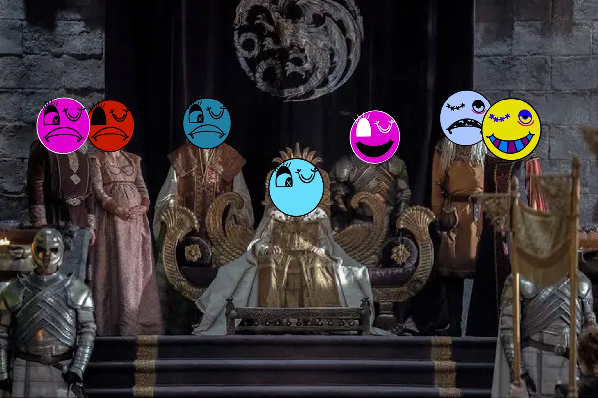 TheWinksNFT's tweet photo. House of Winks!

Personally, we think Viserys looks better in teal!!

#HouseOfTheDragonHBO #houseofwinks #winksworld #nft #nftmeme #nftart #wheresmydragon https://t.co/tYS2Bhe5iW