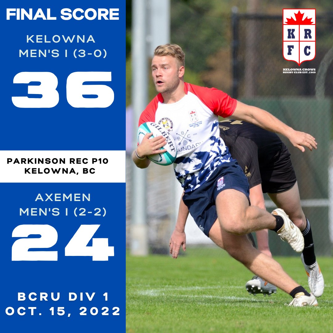 Kelowna Crows Rugby tweet media