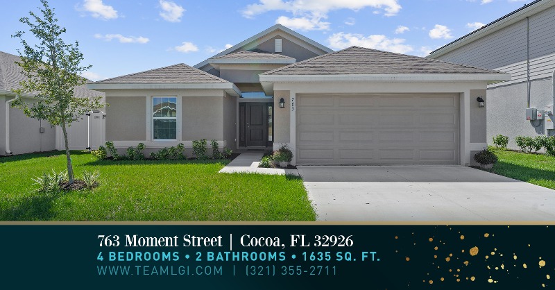 TheLGiTeam's tweet photo. Enjoy an almost new home without the wait!  Bright, beautiful, and basically new - this 4/2 home is less than a year old and packed with upgrades.

#cocoaflorida #brevardcounty #homeforsale