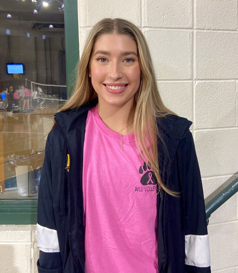 WLU_Volleyball's tweet photo. Congratulations to our Senior Kirsten Bogunovich for getting her first acceptance into Medical School!! 🩺We are so proud of you!! #StudentAthlete https://t.co/ZVOl5YOLbP