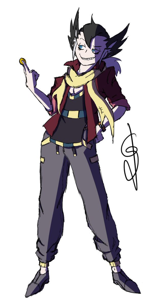 CoralDraws's tweet photo. Oh! I realize I don't have a pinned post! So, I guess I should come clean.

Hi! So, I'm Core (or Coro). I like making concepts! I make a lot of characters and designs, but usually, there's a concept that goes behind the design! https://t.co/Xk7bDIRIvS