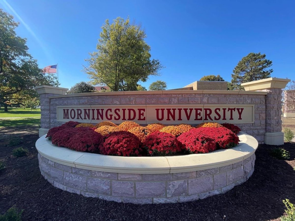 Morningside University President tweet media