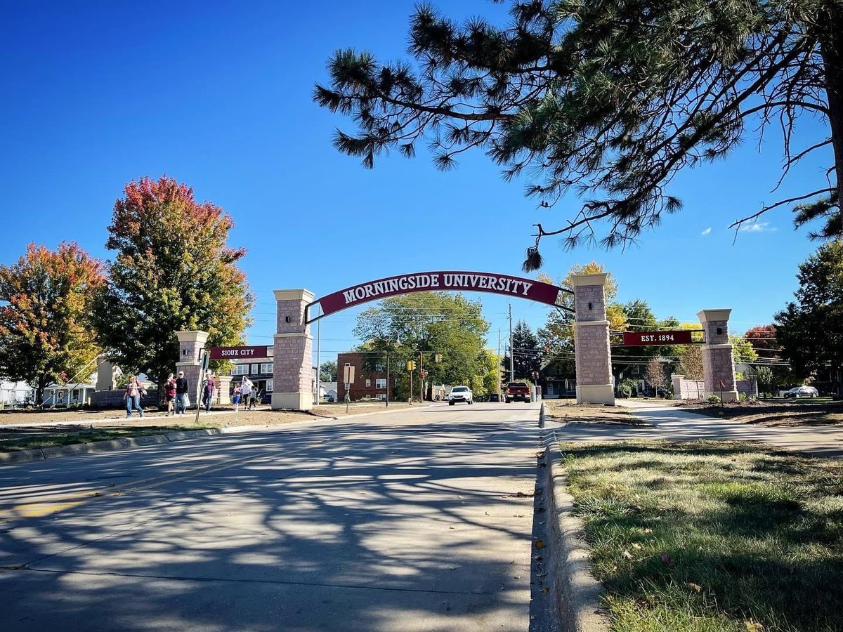 Morningside University President tweet media