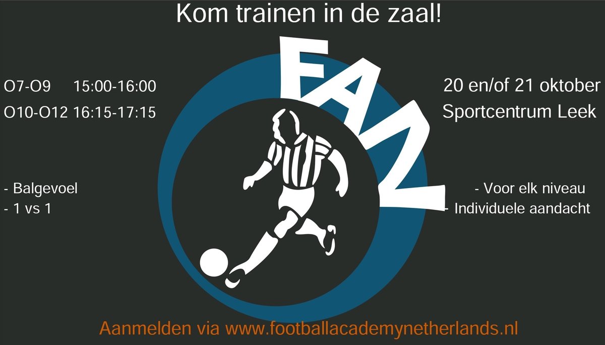 FootballAcadeNL's tweet photo. https://t.co/t9SuAhhfP4