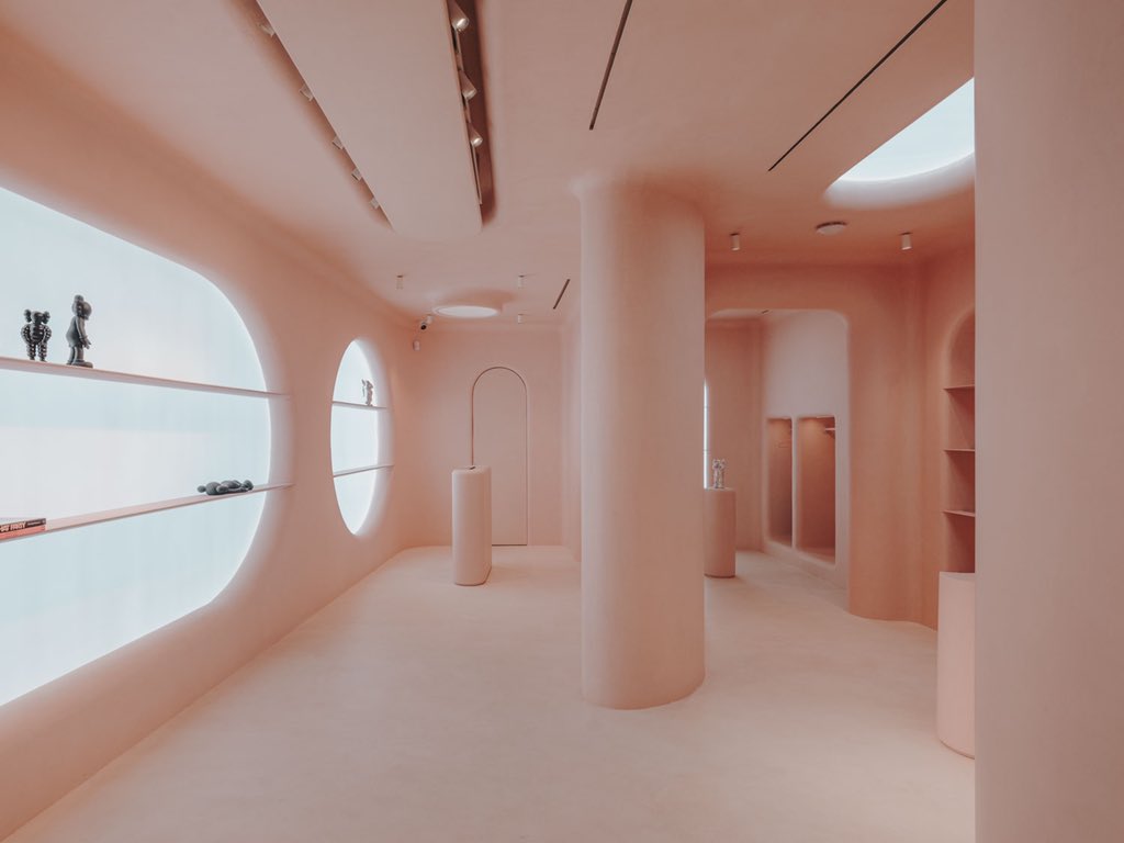 Physical space! Concept Store @moco_museum Barcelona Photo by Salva Lopez In collab with Isern Serra