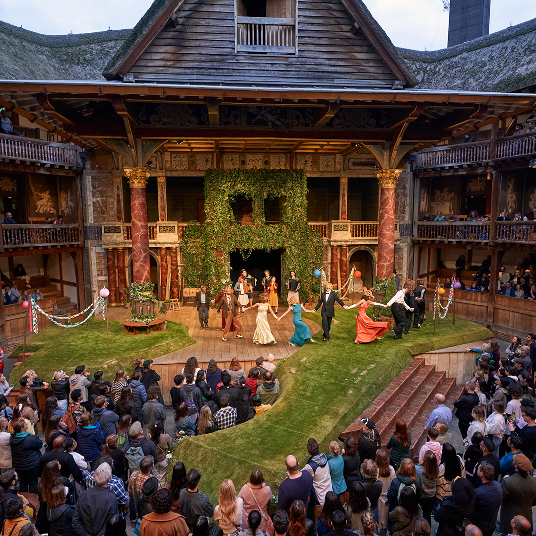 I know we shall have reveling tonight! 

A sumptuous Italian garden, radish headgear, and crowd-surfing... #MuchAdoAboutNothing has had it all. 

What a show to end our Summer 2022 season in #ThisWoodenO.