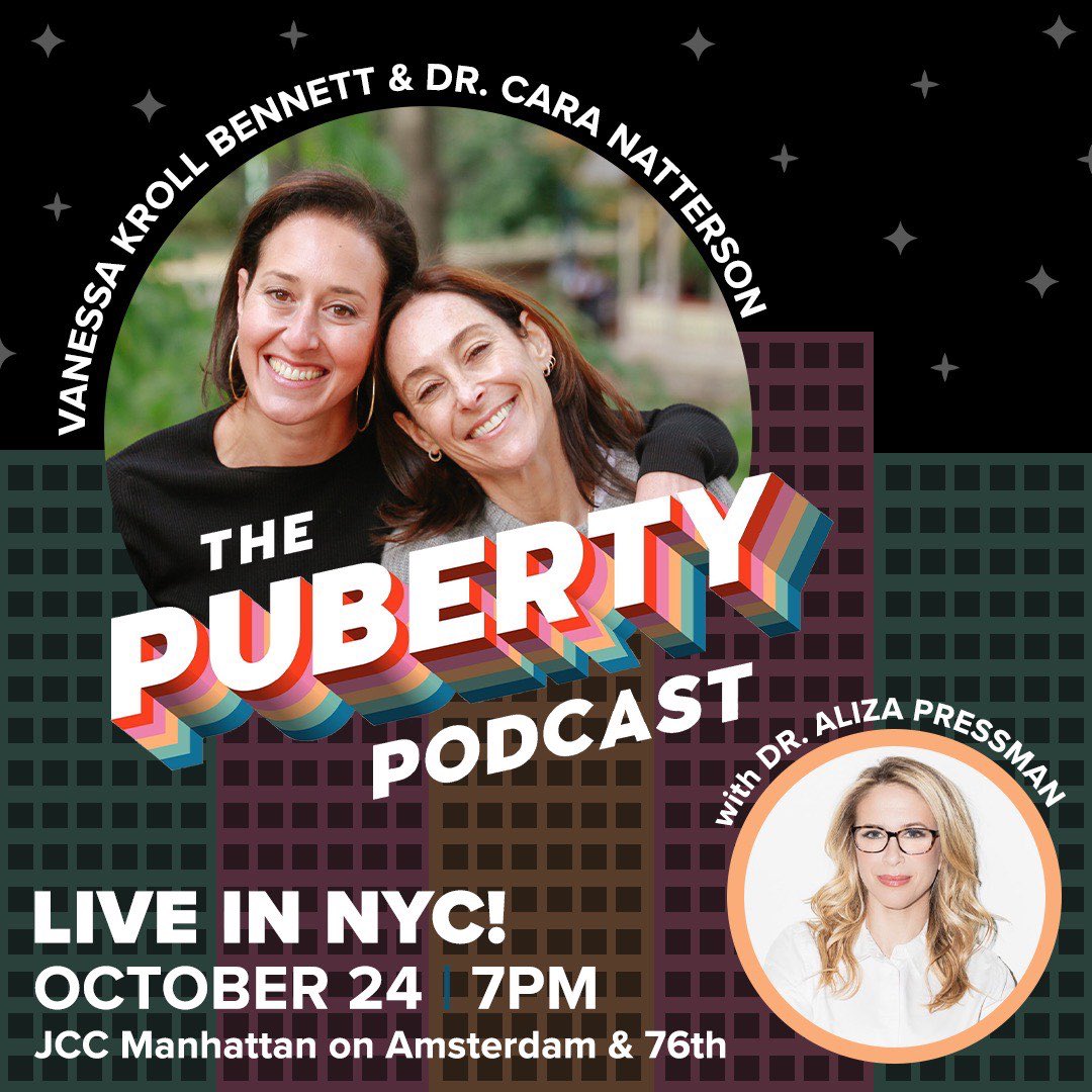 Don’t miss the opportunity to learn about puberty, live and in person 10/24 7pm @MM_JCCManhattan. It’s like 7th grade but so much better. tinyurl.com/ewffhydf