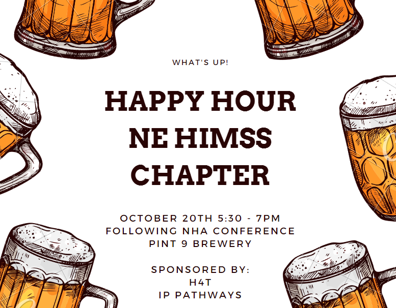 Join us for a NE HIMSS Happy Hour event Oct. 20 at Pint 9 Brewery!