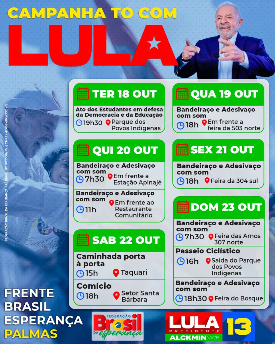 edy_pmw's tweet photo. Fazemos aq um pedido de retuíte militante para levar nossa agenda da semana para o maior número de pessoas possível … https://t.co/RHEIYEn5uE