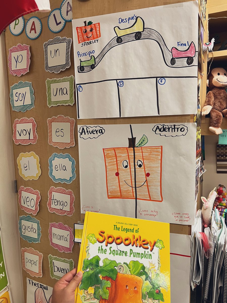 Lid__Hernandez's tweet image. Today we started one of my favorite books! #Spookley #KindergartenLife @PineyElem