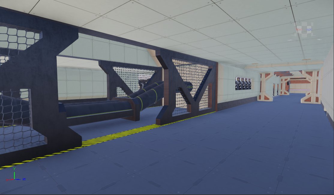 ObsessToDepress's tweet photo. #blocktober recap, day 17 (showcase): 

The main geometries for #Halo's Pillar of Autumn are corridors, so I recreated from scratch all variations found. These are all fully modular and imported (fully playable) into #ArmaReforger.

Please hire me! https://t.co/nbtsVSoJEv