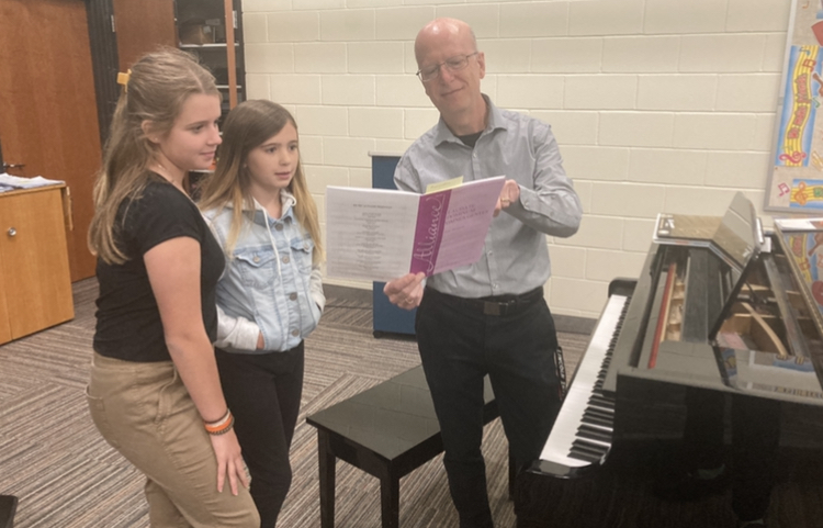 Lincoln_MCCSD's tweet photo. It is our pleasure to announce the two Lincoln Intermediate students that have been selected for 2022 All-Iowa OPUS Honor Choir. 
Olivia Schoneberg 
Sawyer Davis 
Congratulations!
Thank you Mr. &amp; Mrs. Reineke for ensuring Lincoln Students were ready! https://t.co/aI1DCcG3cG
