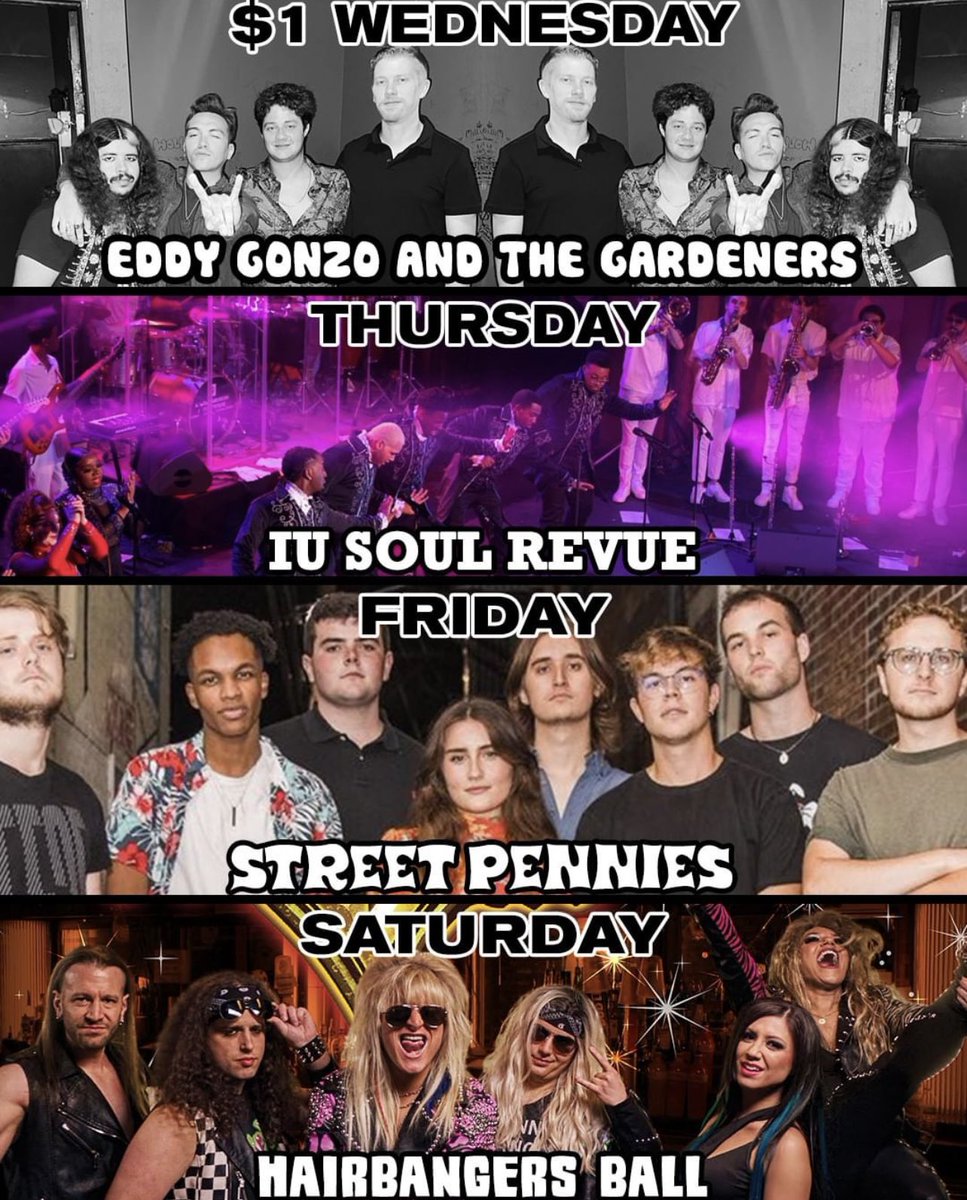 thebluebirdbar's tweet photo. 🎶THIS WEEK🎶 https://t.co/7MTKZCL905