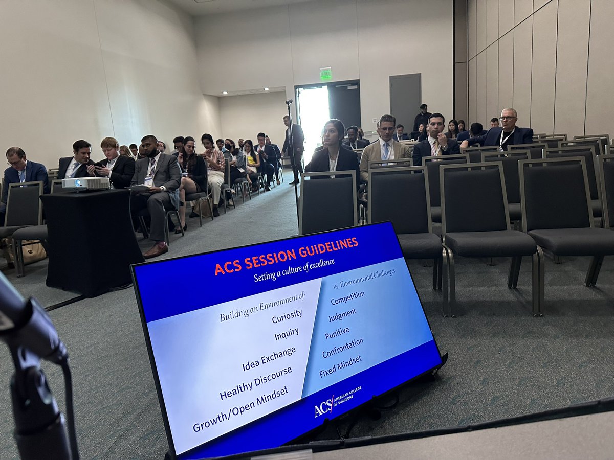 Great time moderating session #ACSCC2022 @AmCollSurgeons with my former chief resident (while PGY2) @rahuljanand @PittSurgery family @VCUGenSurgRes @UTSW_Surgery