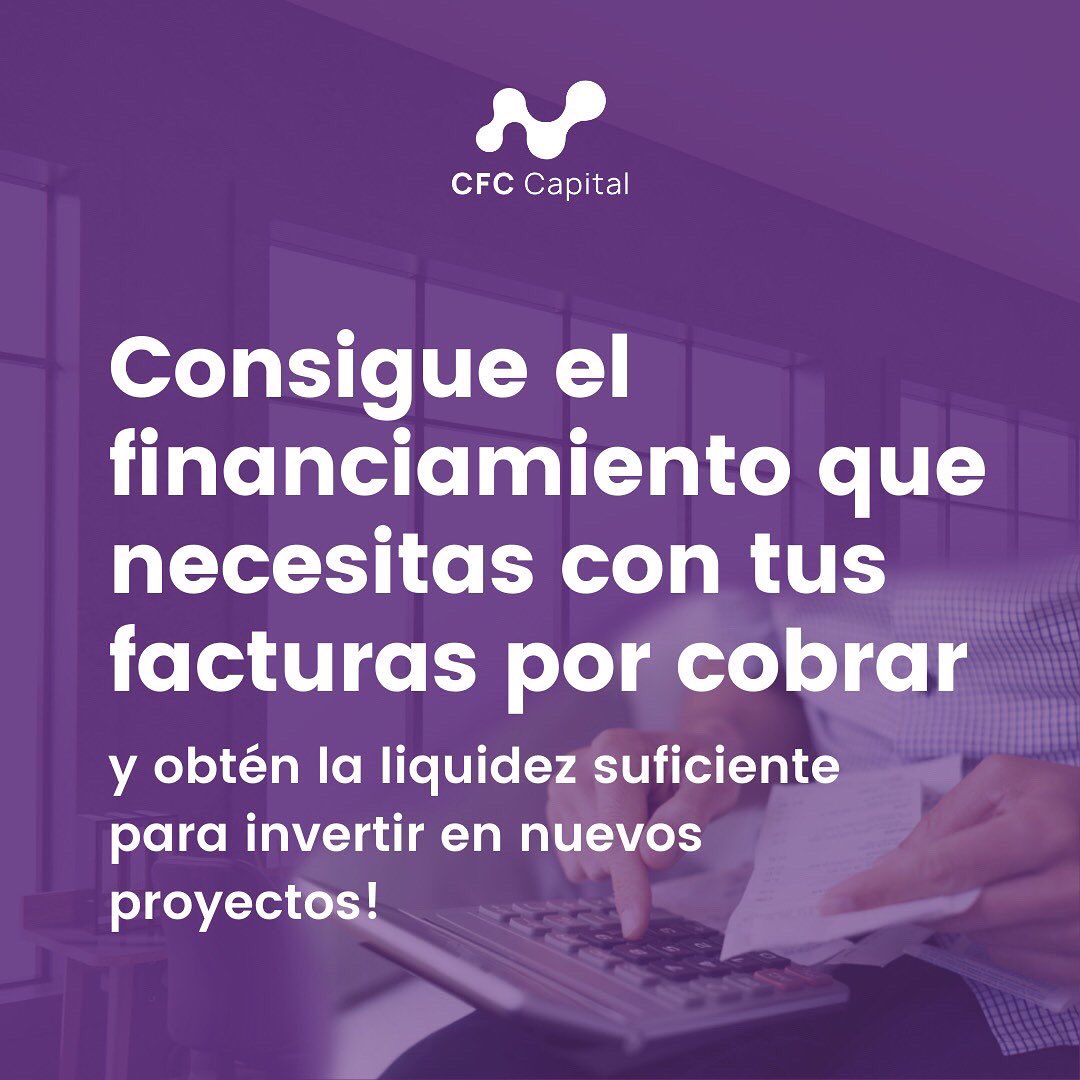 Cfc_capital's tweet photo. El #Factoring es una herramienta 🔧 de financiamiento que sirve para cualquier tipo de empresa! 

👀Si quieres saber mas siguenos en todas nuestras redes sociales y visita nuestro sitio web: https://t.co/kP5cuKnkTJ https://t.co/OhfaZXzVMz