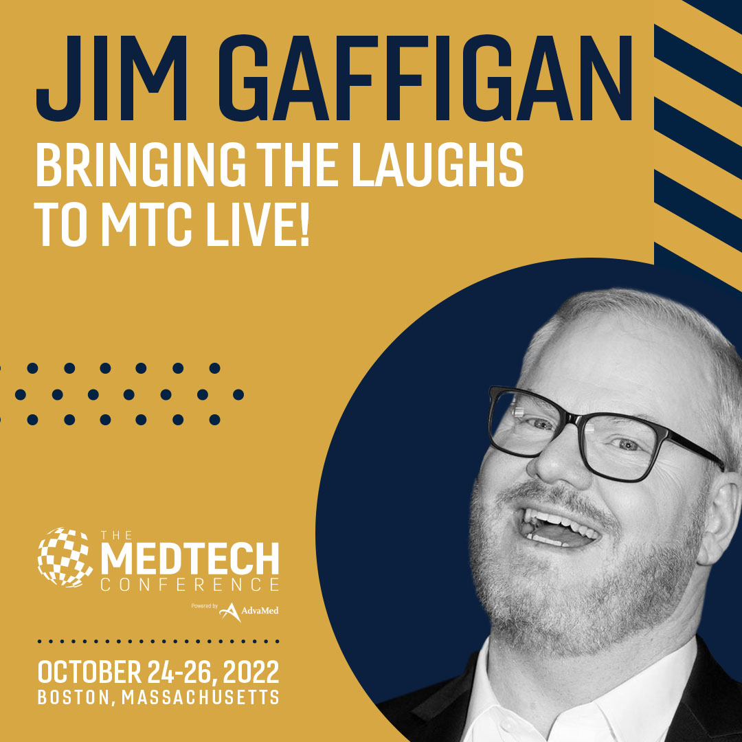 ScottWMedTech's tweet photo. As if our top-flight speaker lineup for @MedTechCon next week wasn't enough (Jane Fraser, Citi; Brian Moynihan, BofA; Gen. Jim Mattis; Califf &amp; Shuren of FDA) ... one of the funniest people alive will also be there: @jimgaffigan.

Join us in Boston! https://t.co/LpZuKWx10X https://t.co/cxuDSokwA5