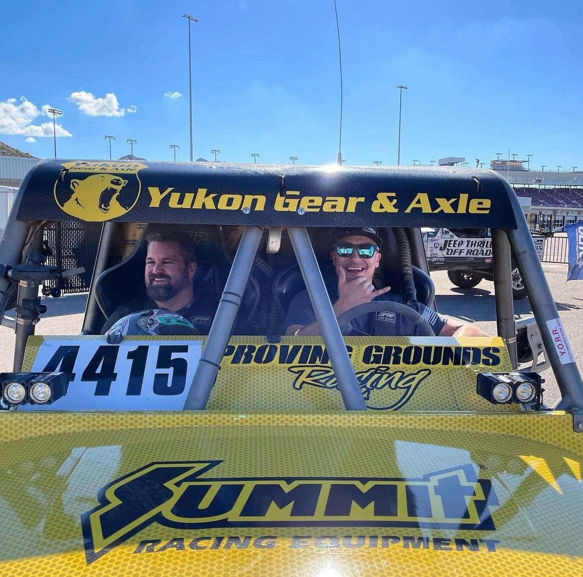 YukonGearAxle's tweet photo. We bleed purple, but black and yellow looks pretty good too 👀

#yukongearandaxle #teamyukon #ultra4 #offroadexpo #blackandyellow @provinggroundsracing @eBayMotors @OffRoadExpo https://t.co/K5PToLHDj8