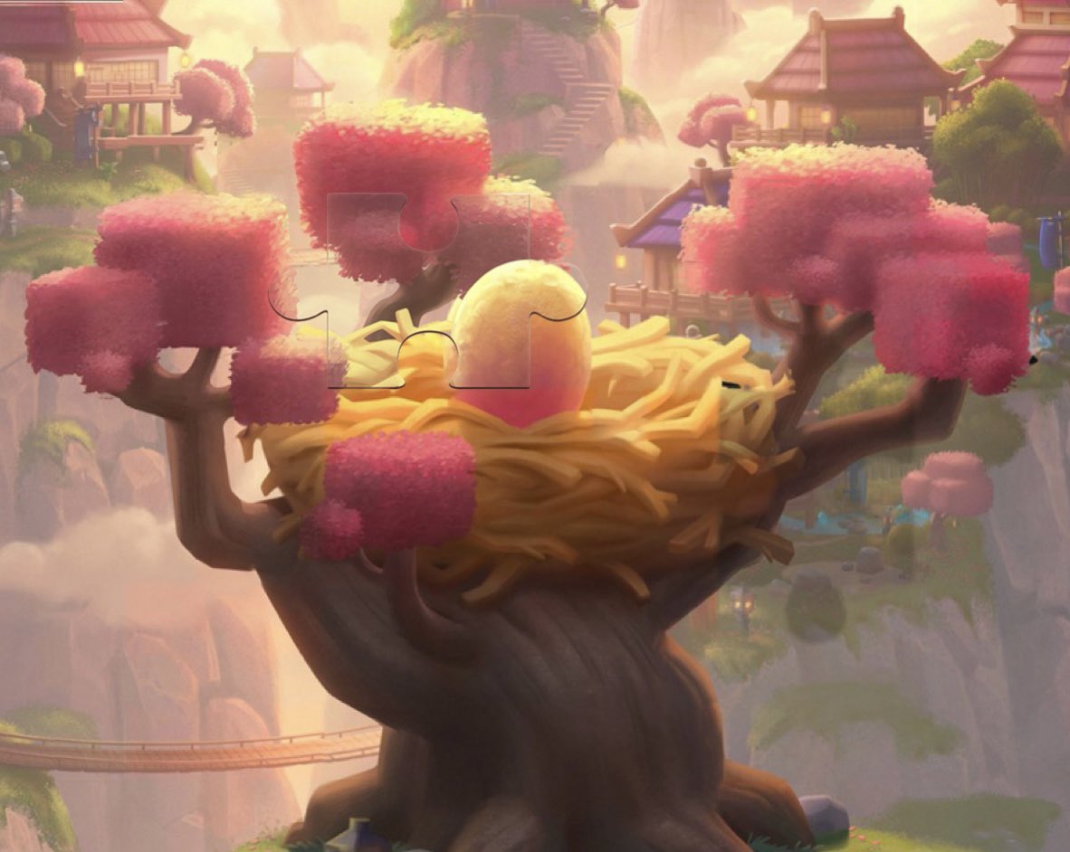 J0ny's tweet photo. @ClashRoyale what’s inside the egg?! #PuzzleRoyal https://t.co/mh5AQgRxW7