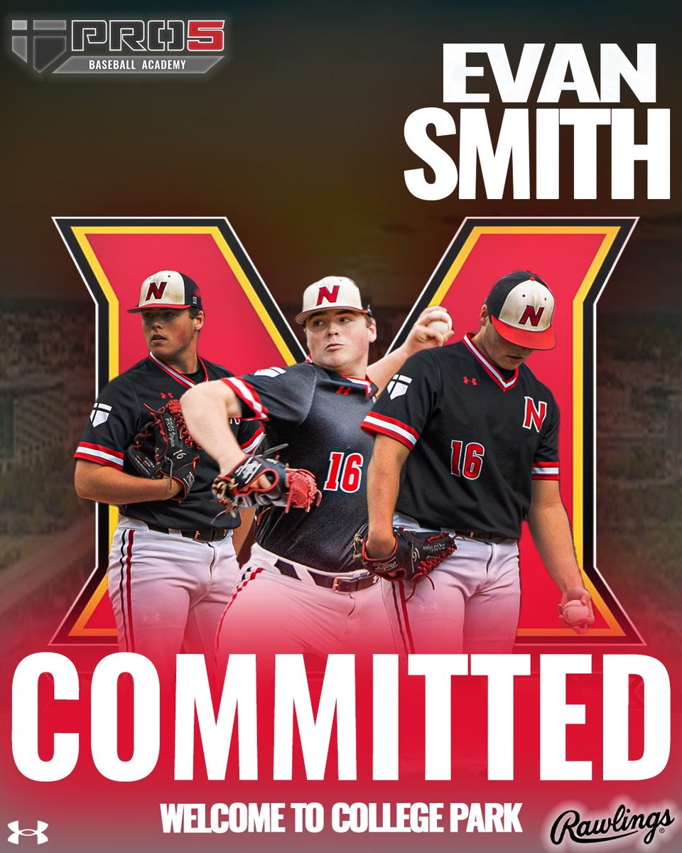 Please join us in congratulating @evan_smith2023 on his commitment to University of Maryland! #DirtyTerps