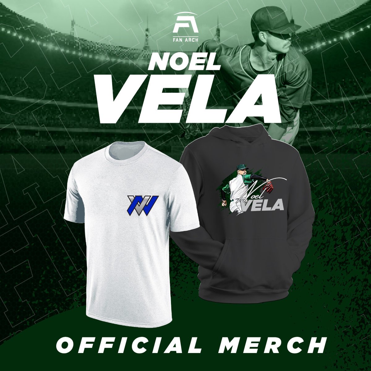 npgsports's tweet photo. 🚨 #Padres fans ⬇️

#️⃣1️⃣1️⃣ prospect Noel Vela (⁦@noelv2138⁩) merch now on sale via ⁦@FanArchCo⁩! 🔥 https://t.co/5LYIYokt8v