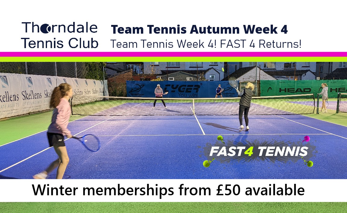 ThorndaleLTC's tweet photo. Tuesday Team Tennis continued tonight with the return of Fast4! 

This fun short tennis format is ideal in the winter for competitive social play! 

#tennis #wallasey #wirral #wallaseytennis #wirraltennis #fast4 #floodlightstennis https://t.co/WPaYSehikp