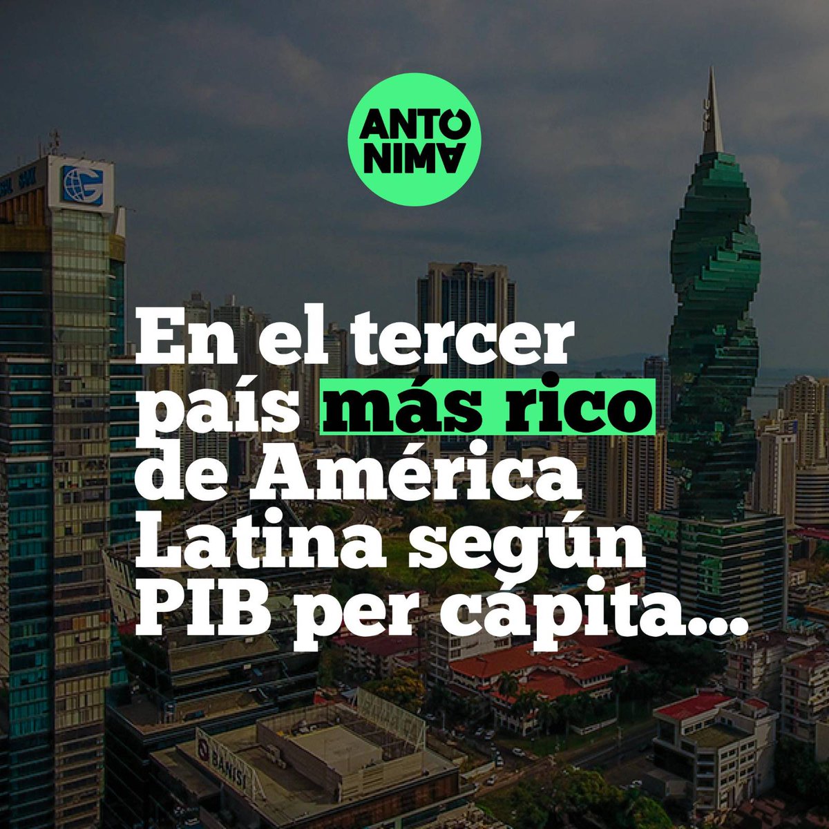 antonima_org's tweet photo. ¿Para qué sirve la riqueza de un país, si no es posible garantizar algo tan básico como una buena alimentación para todos sus habitantes? https://t.co/zsP4Ioi0CI