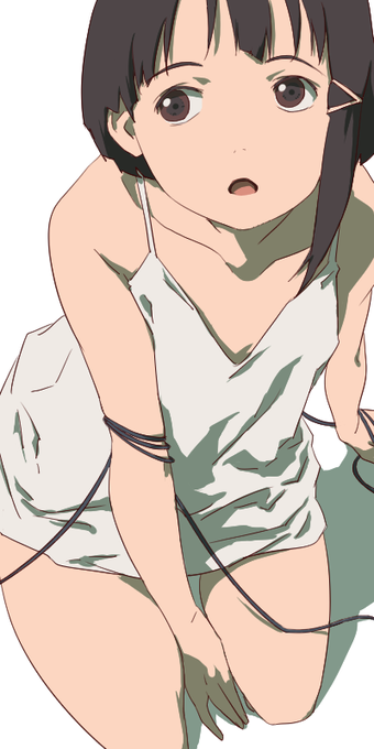 1998年 トラウマ系デフォルト衣装 #lain 