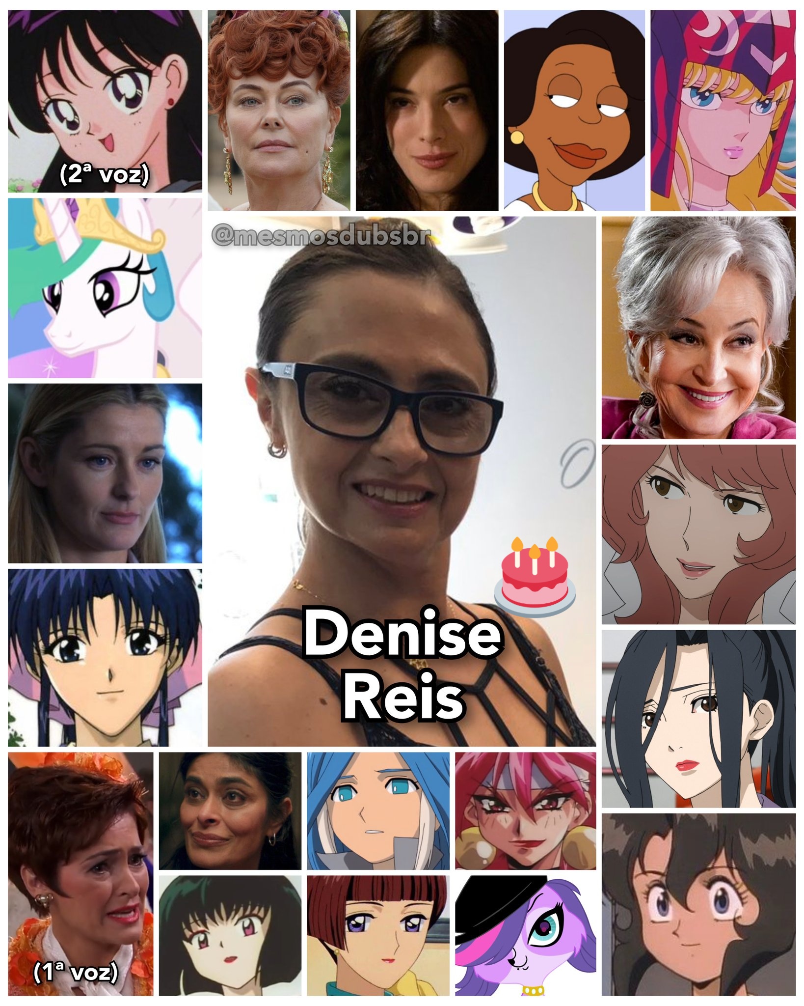 Personagens Com os Mesmos Dubladores! on Twitter