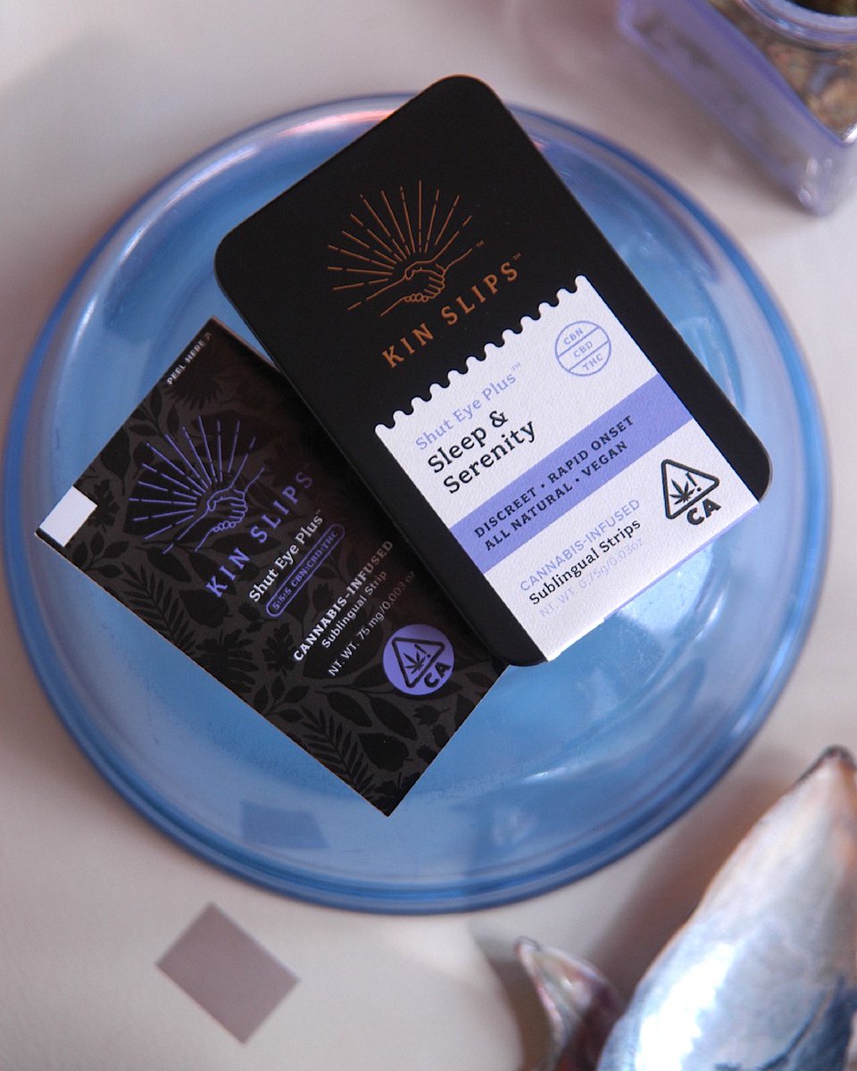 Introducing Shut Eye Plus, our classic CBN+CBD Shut Eye formula, now with THC too.

Shut Eye Plus uses 5mg CBN, 5mg CBD, and 5mg THC to help you fall asleep, stay asleep, and wake up feeling refreshed.