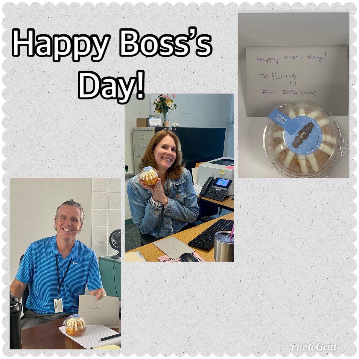 Celebrating our leaders today! Happy Boss’s day! <a href="/henryphipps_/">Henry Phipps</a>  <a href="/apomberg_sped/">Angela Pomberg</a> <a href="/BStevens_ESS/">Brandon Stevens</a> <a href="/HumbleISD_DPS/">Humble ISD DPS</a>