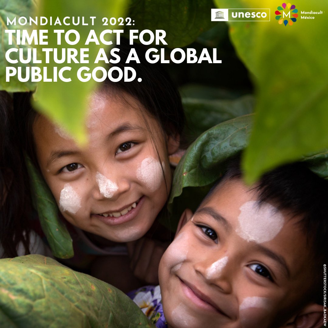 To uphold the commitment to culture as a global public good, #MONDIACULT2022’s declaration has included the creation of a World Forum on Cultural Policies every 4 years.

Discover more: on.unesco.org/3fA7kDb