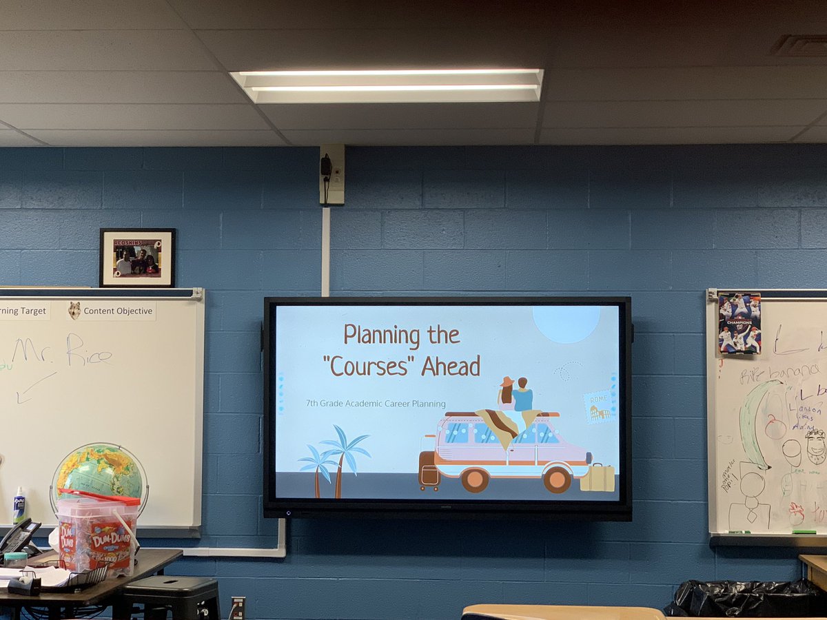 We partnered with our Quarter 1 Career Investigation Classes and introduced them to Academic Career Planning! It's never too early to start looking at High School and Post Secondary options with the help of a school counselor! #PWCScounseling #Planningforthefuture