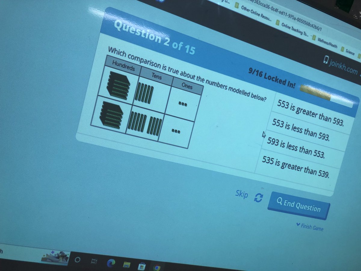 violoanna1's tweet photo. We played some math games today to practice our rounding skills and prepared for our mini assessment tomorrow … thank you @PearsonMatholo1 and @knowledgehook for these engaging activities 🙌🏻 @DP_math #classwin #mathisfun https://t.co/rR64HCe1aM