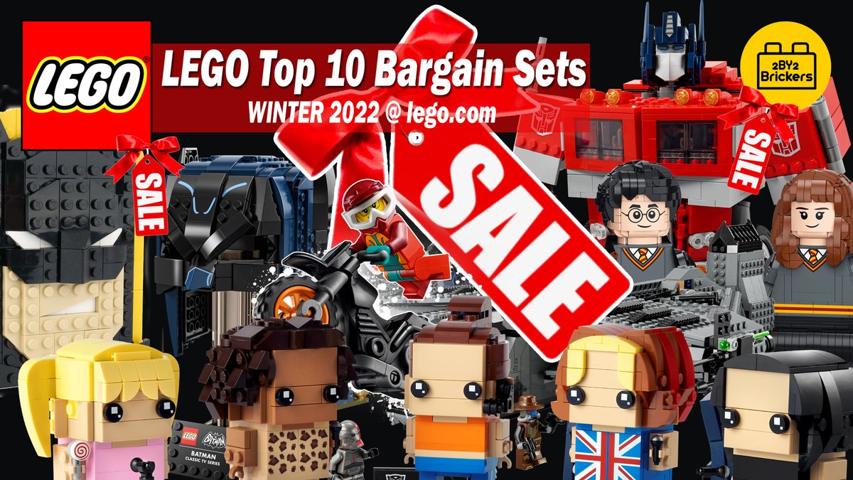 LEGO TOP 10 Bargain Sets  Winter 2022  Online at LEGO dot Com youtu.be/W6Lgi3gLZGU via <a href="/YouTube/">YouTube</a> <a href="/LEGO_Group/">LEGO</a> <a href="/missbricksoffun/">MISS BRICKS</a> <a href="/Gamer123Lego/">GamerLego_123</a> <a href="/oimotoika/">コイちゃん</a> <a href="/harvey_lego/">HarveyLegoWorld</a> <a href="/BrickBargains/">Brick Bargains</a> #legosale #legooffers #legosalewinter2022 #legotop10bargainSetswinter2022